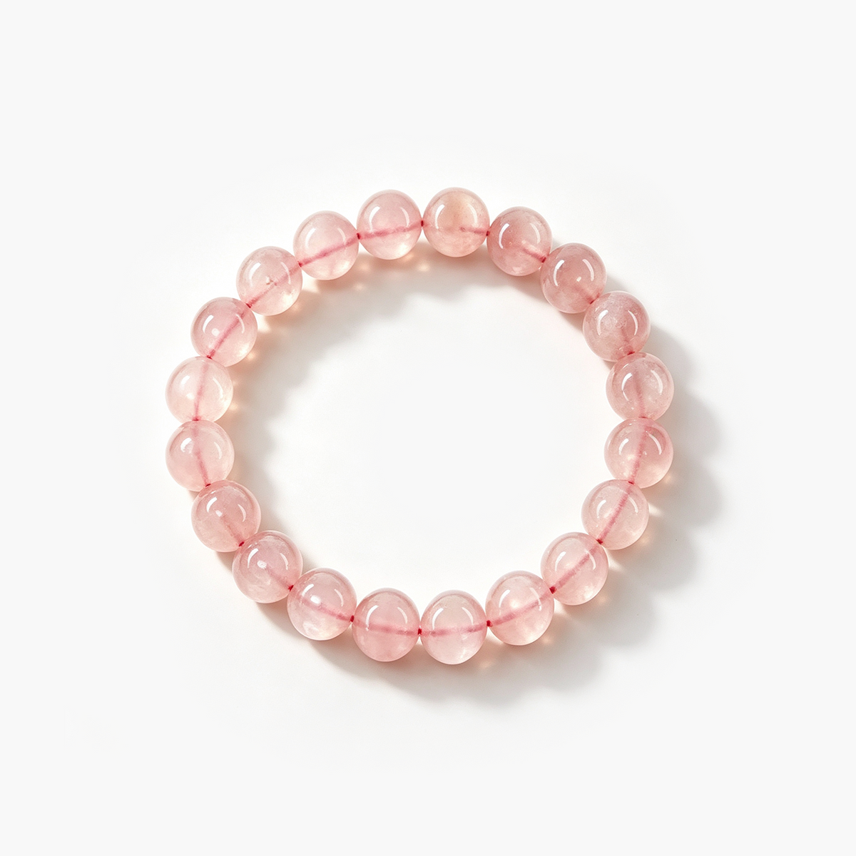 Rose Quartz Crystal Beads Bracelet
