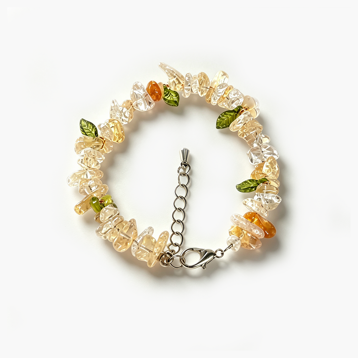 Citrine Chip Bracelet